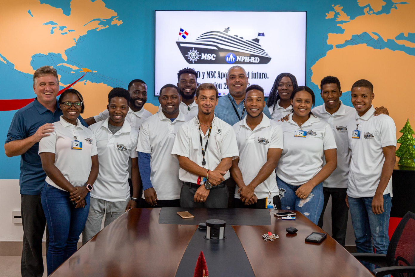 MSC Cruise participants from NPH